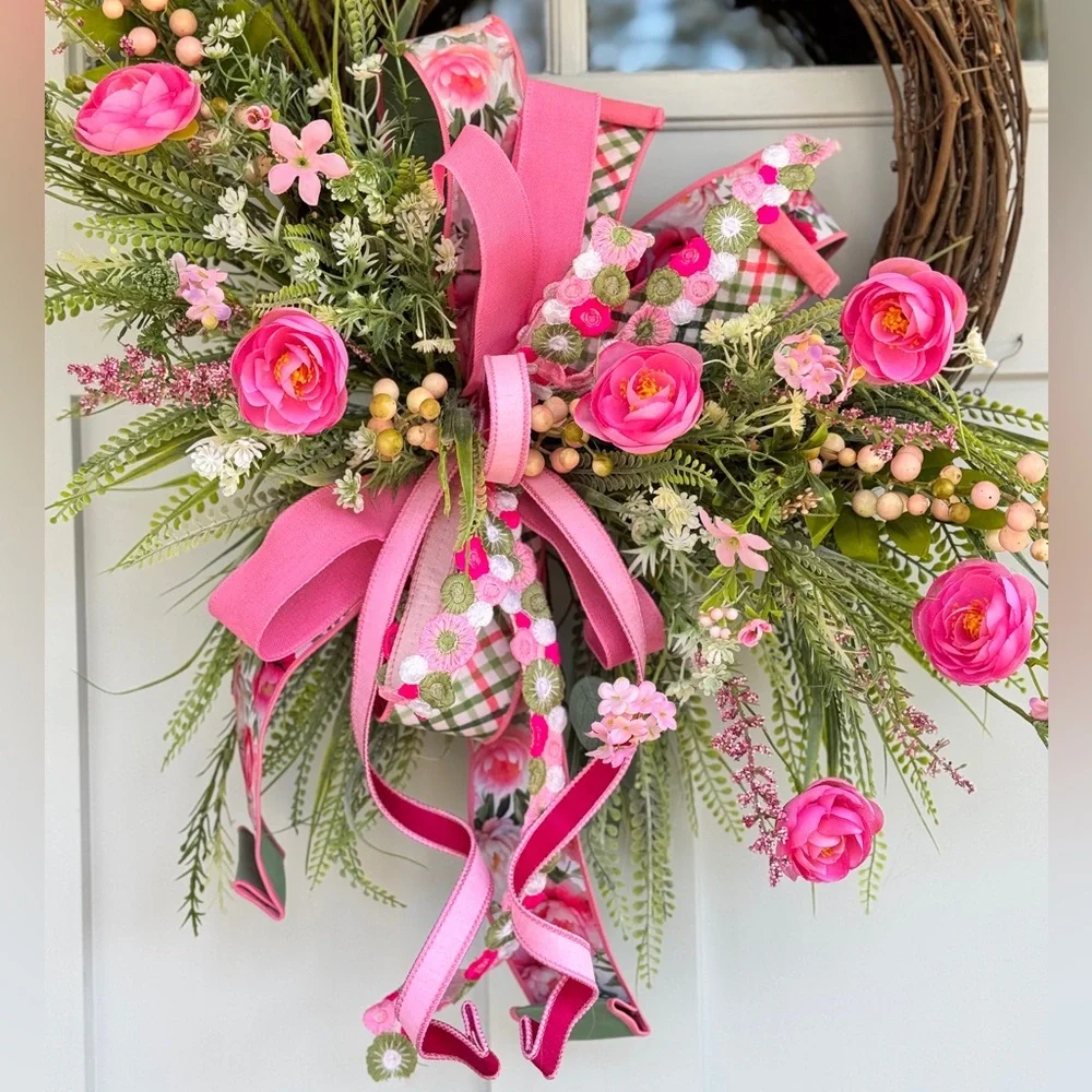 Pretty in Pink Wreath